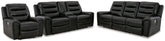 Best Deals Furniture - Ashley Furniture - Warlin Power Reclining Sofa, Loveseat and Recliner - Power Reclining Sofa, Loveseat and Recliner - 61105U2